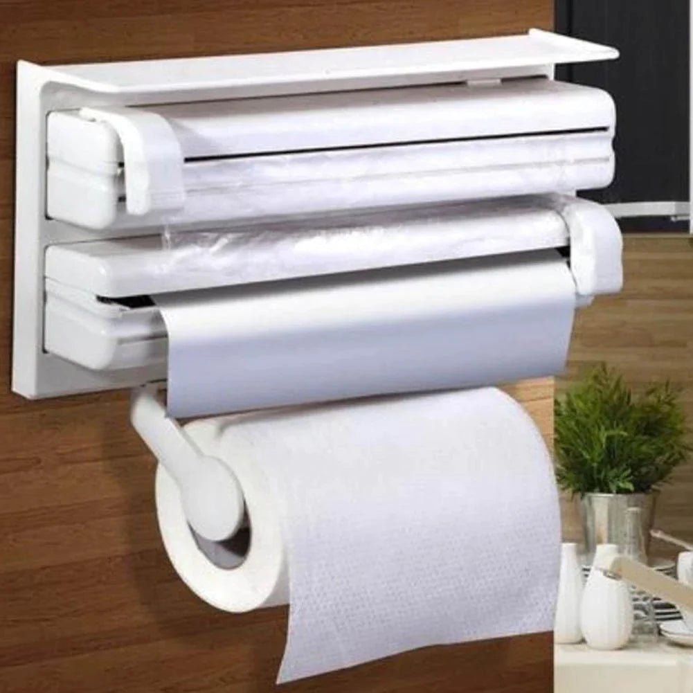 Organizador PapelSmart: Dispensador de Cocina y Organizador de Papel Film y Aluminio