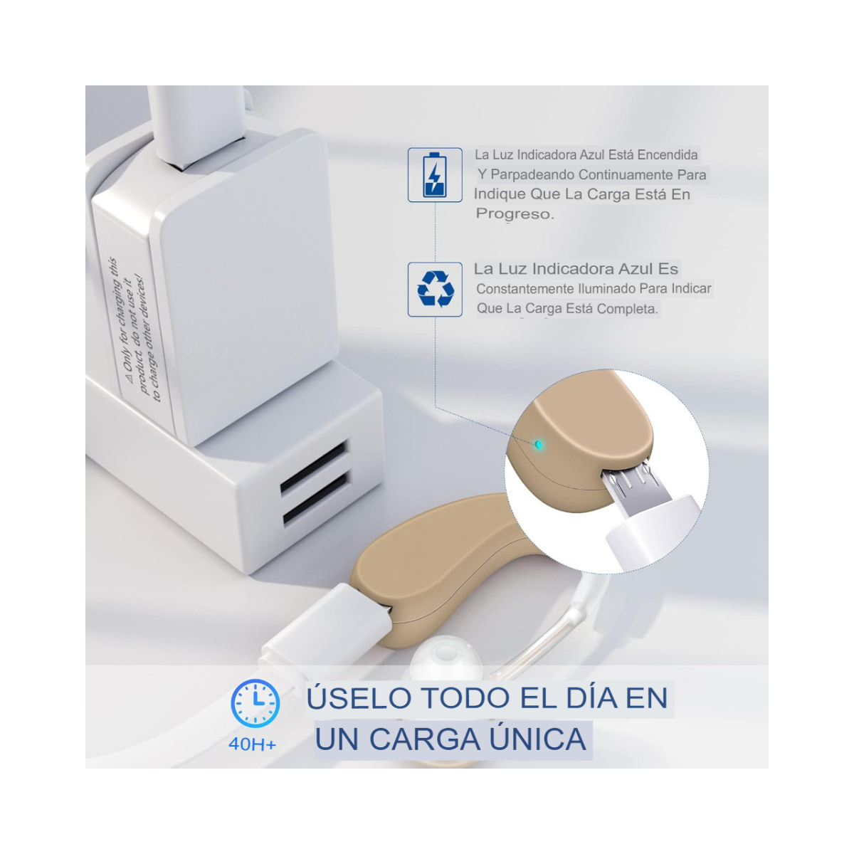👂Audífono Amplificador Para Sordos - AudioMax™