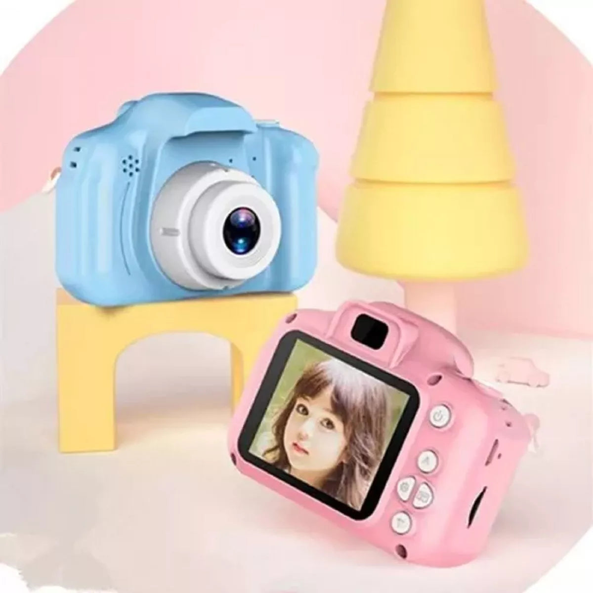 Cámara digital creativa para niños: ¡incluye tarjeta de memoria Gratis!