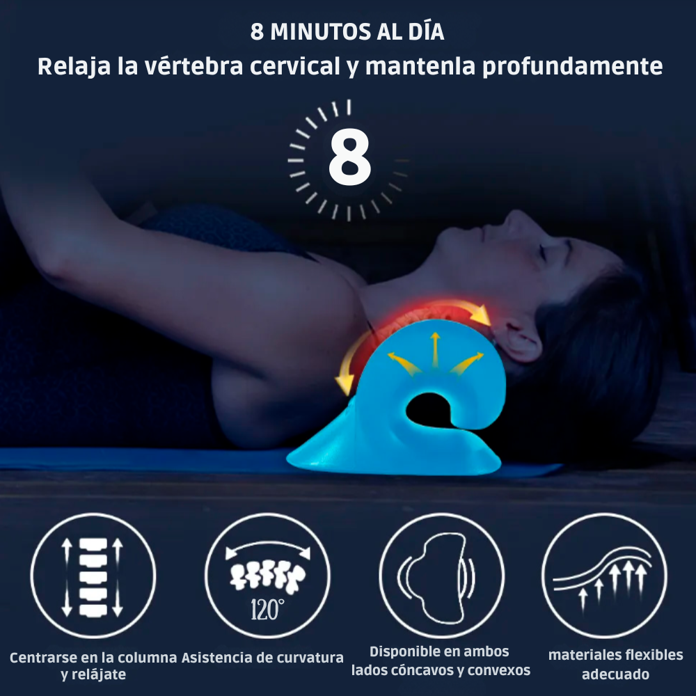 RelaxNex Pro - Almohada Cervical Masajeador