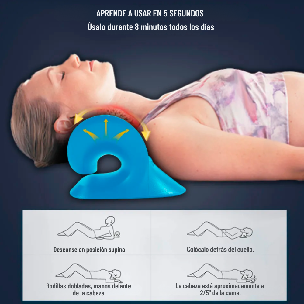 RelaxNex Pro - Almohada Cervical Masajeador