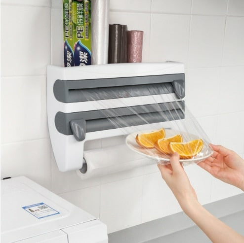 Organizador PapelSmart: Dispensador de Cocina y Organizador de Papel Film y Aluminio