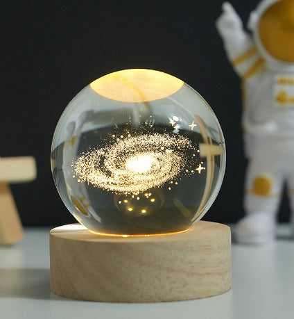 Esfera de Cristal Celestial Radiante