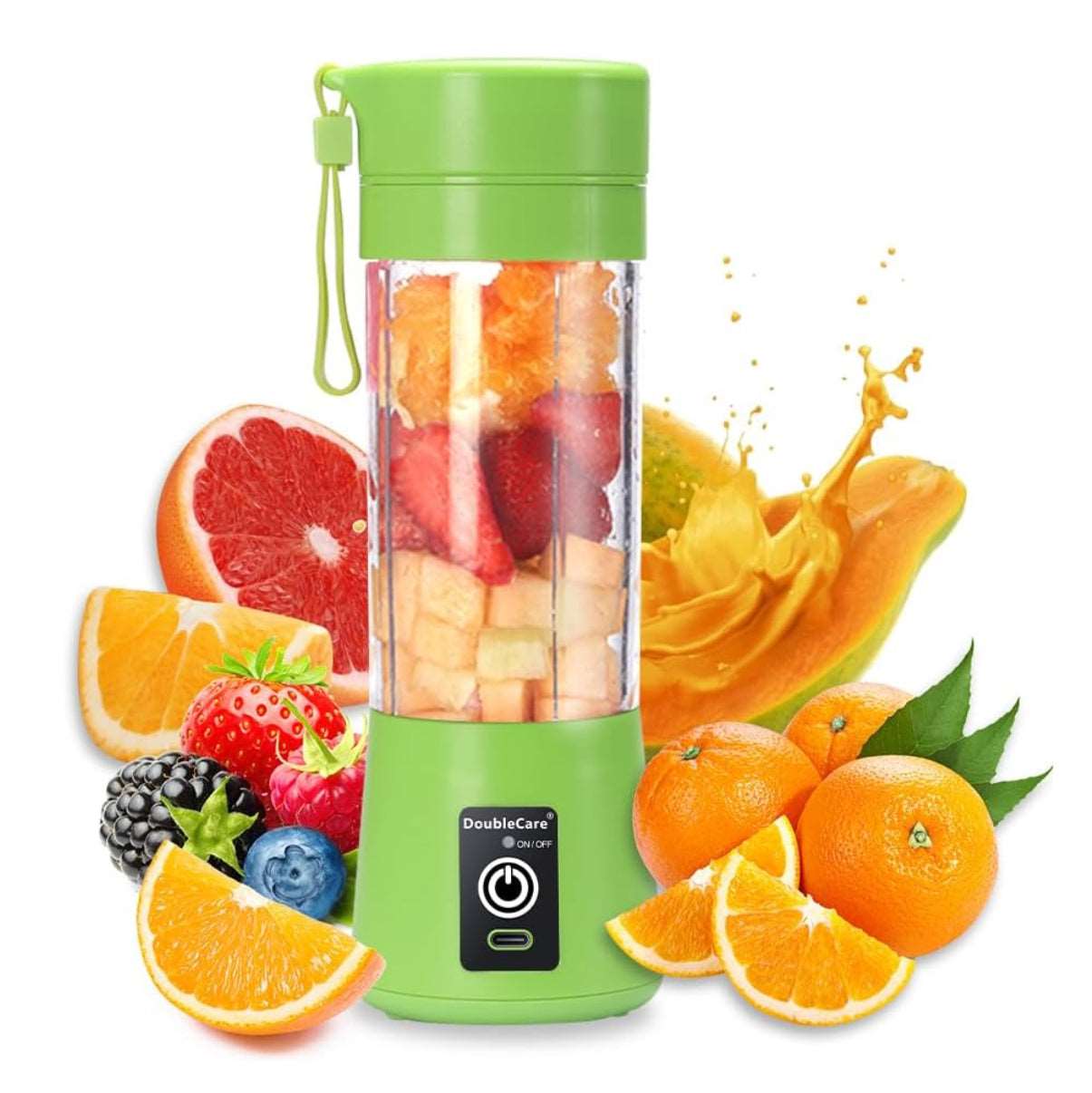 Licuadora Portatil Jugos Y Batidos 380ml BlendGo™