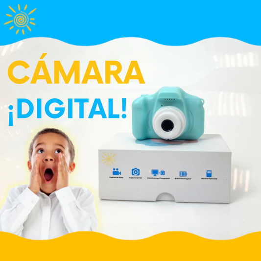 Cámara digital creativa para niños: ¡incluye tarjeta de memoria Gratis!