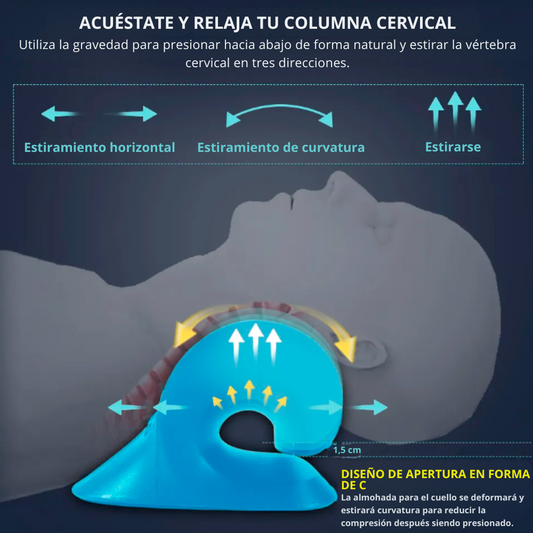 RelaxNex Pro - Almohada Cervical Masajeador