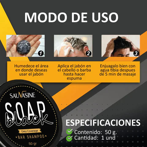 JABON ANTICANAS BLACK SOAP® ORIGINAL